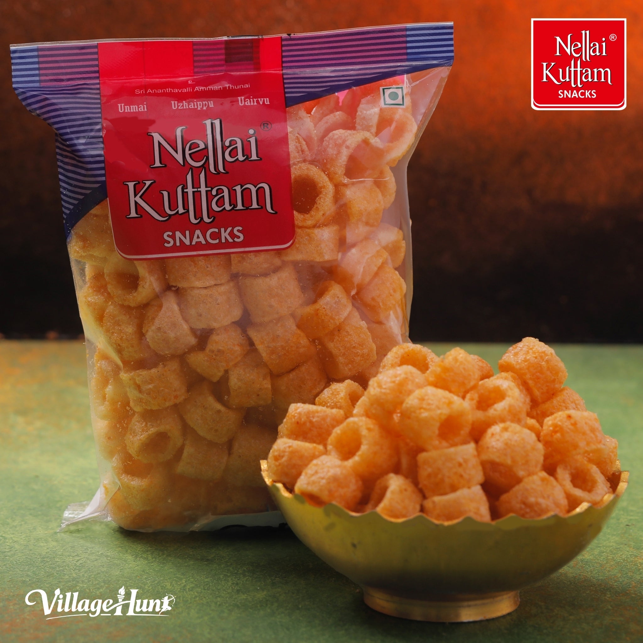 Garlic Chips 50g Crispy Savoury Snack – Nellai Kuttam Snacks