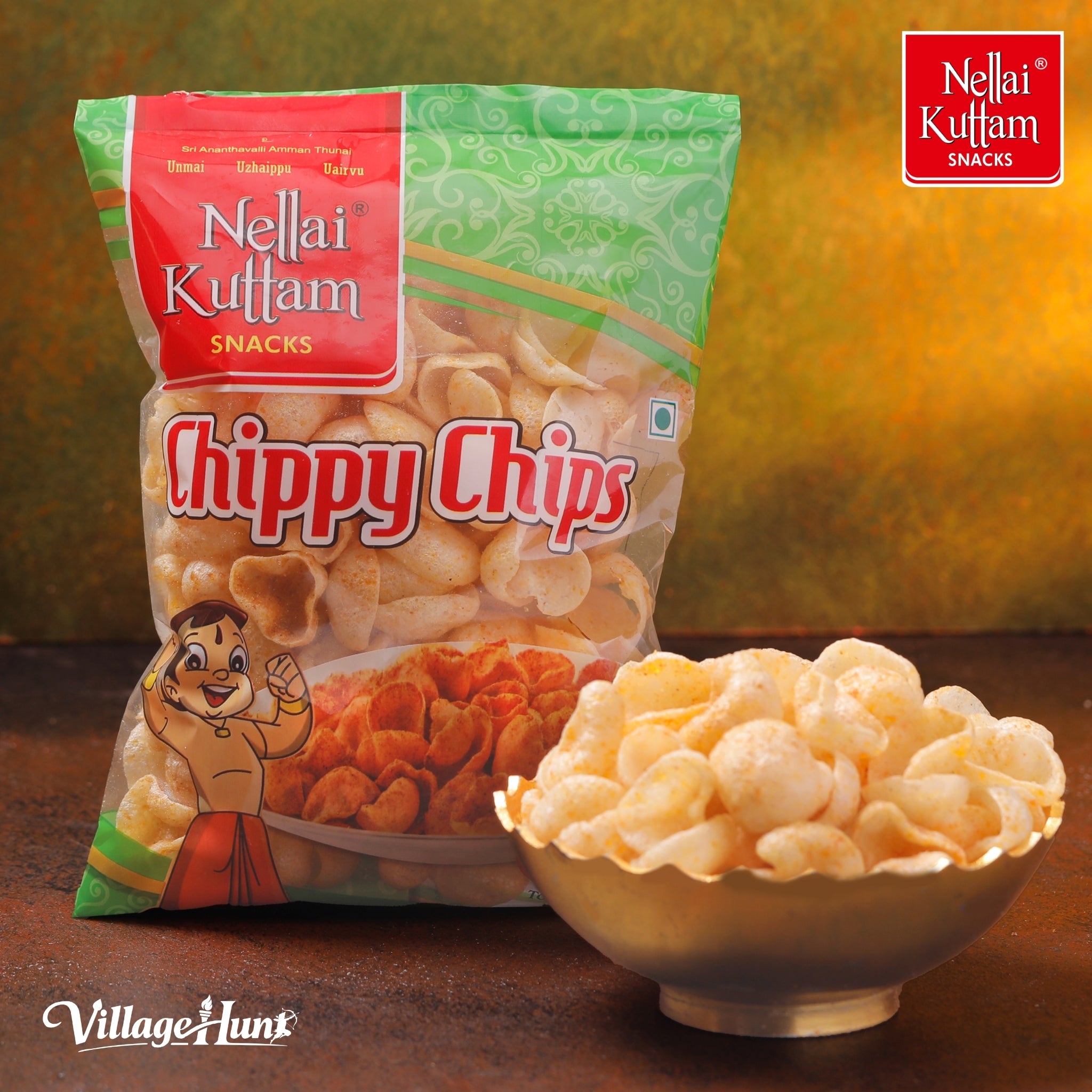 Chippy Chips (50 g) – Crispy Salted Snack | Nellai Kuttam Snacks
