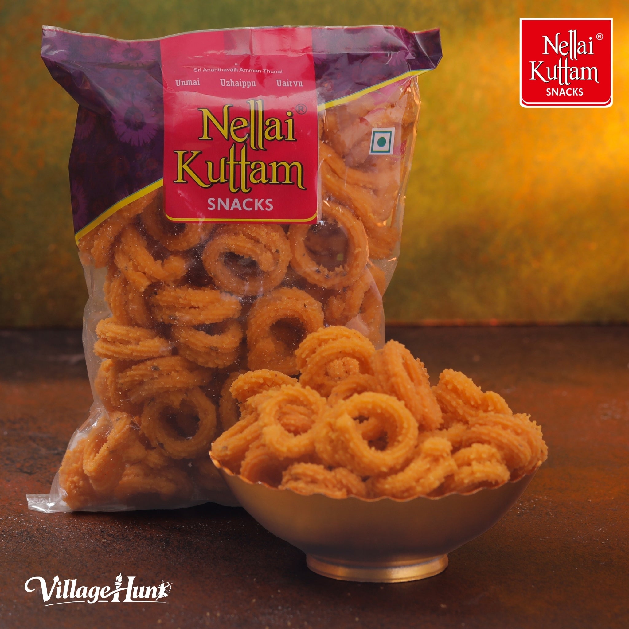 Chinna Murukku 150g - Traditional South Indian Snack | Nellai Kuttam Snacks